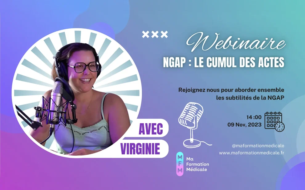 webinaire NGAP le cumul des actes